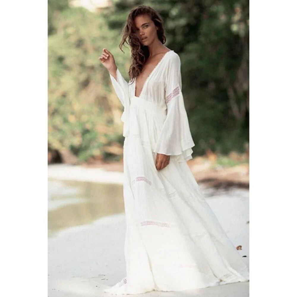 NWT The Jetset Diaries Hammock Maxi Wedding Dress – Size XS - Picture 1 of 12